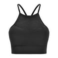thumbnail image 5 of Durtebeua Womens Bras No Underwire Full Support Padded Workout Crop Tank Tops with Built in Shelf Bra, 5 of 6