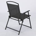 thumbnail image 6 of Mainstays 5 Piece Albany Lane Outdoor Dining Set, Black, 6 of 14