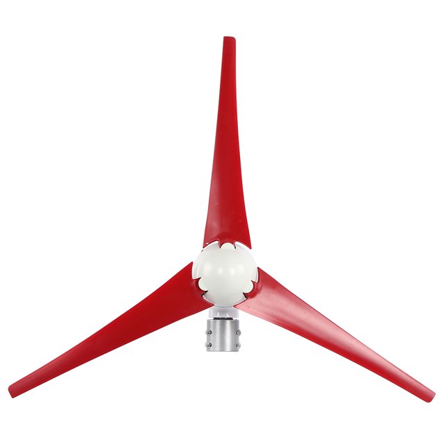 Kit de generador eólico NE‑200S3 de 200W, generador de molino de viento con potencia de fibra de nailon de 3 aspas y 580 mm, 24 V