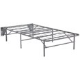 thumbnail image 1 of Bowery Hill Twin Bed Frame in Gray, 1 of 1