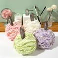 thumbnail image 2 of 2Pcs Bathing Flower Foaming Sponge Bubble Wisp for Body Soft Shower Mesh Ball, 2 of 4