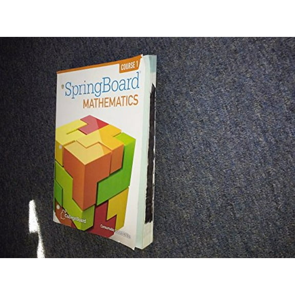 Pre-Owned Common Core Springboard Mathematics- Consumable Student Edition (2014-05-04) Paperback