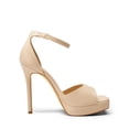 thumbnail image 2 of Sandalia DREAM PAIRS SDHS2431W Tacones con Punta Cuadrada y Pedrería, 2 of 7