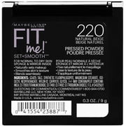 Maybelline Fit Me Set + Smooth Powder, Natural Beige, 0.3 oz.