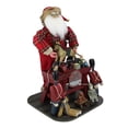 thumbnail image 2 of Northlight 21" Santa Claus the Toy Maker with Work Station Christmas Figurine, 2 of 2