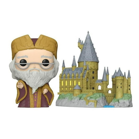 Figura Funko Harry Potter Albus Dumbledore con Hogwarts 11.8 Pulgadas