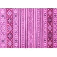 thumbnail image 1 of Ahgly Company Indoor Rectangle Abstract Pink Modern Area Rugs, 2' x 3', 1 of 4