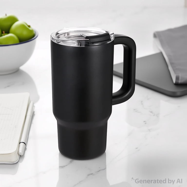 Mainstays Stainless Steel 18 oz Double Wall Travel Tumbler with