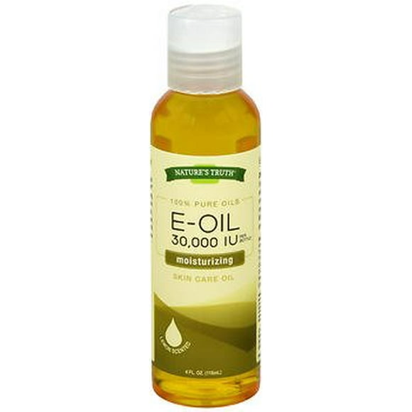 Nature's Truth E-Oil 30,000 IU Skin Care Oil Lemon Scented - 4 oz