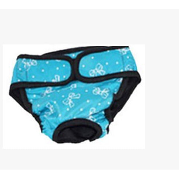 Pañales Para Perros, Bragas Sanitarias Reutilizables Lavables De Algodón, Pantalones Cortos Sanitarios Para Perros Moyic PT002341-02