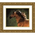 thumbnail image 1 of Harrison, Lesley 18x15 Gold Ornate Wood Framed with Double Matting Museum Art Print Titled - Lookin at You, 1 of 4