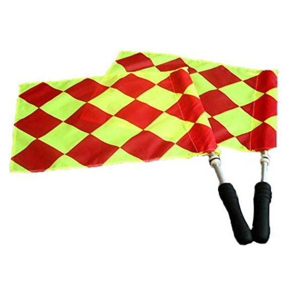 Coast Athletic Soccer Referee Flags (Diamond Pattern)