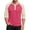 Watermelon Red, variant on Men’s Athletic Cotton Baseball T-Shirt Three Quarter Sleeve Casual Top