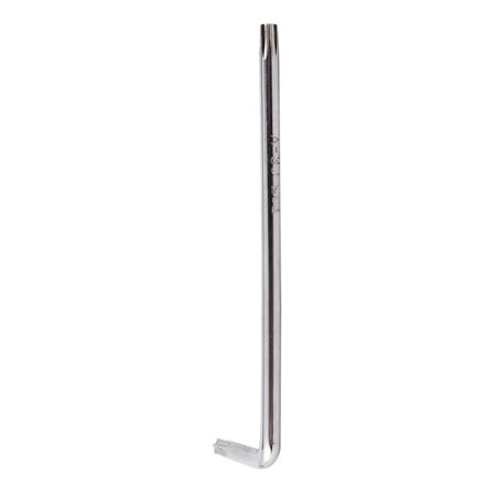 

Long Arm Tamper Proof Torx Star Key Wrench Silver T25 100mm