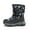 gray, variant on Zerotone Snow Boots Kids Unisex Girls Boys Waterproof Winter Boots Shoes