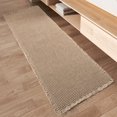 thumbnail image 1 of Rvolst Bath Mat Rug for Bathroom Waffle Woven Bathroom Mat Super Absorbent Machine Washable Non Slip Farmhouse Boho Bathroom Rug 61x122cm Br, 1 of 6