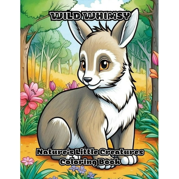 Wild Whimsy: Nature&apos;s Little Creatures Coloring Book, (Paperback)