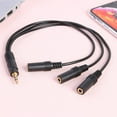 thumbnail image 3 of 3.5mm 3-Pole Plug to 3 Way Stereo Audio Headphone Splitter Adapter Cable, 3 of 8