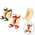 thumbnail image 3 of Langgg 1:6 High Heels Sandals Shoes for 12'' HT JO Action Figure Dolls Red, 3 of 6