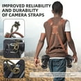 thumbnail image 4 of Dual Camera Strap, Adjustable Dual Shoulder Leather Camera Strap, Camera Harness for 2 Cameras, Double Camera Harness for DSLR/SLR, Dual Camera Harness for Photographers, 4 of 7