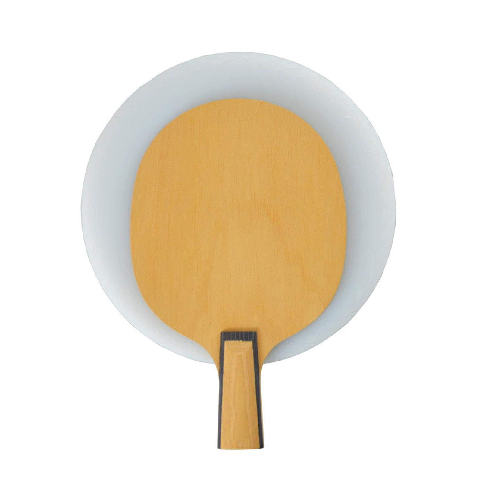 Baoblaze Table Tennis Racket Assembled Cutting Board Accessory Non Slip Diameter 22cm