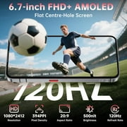 OUKITEL WP210 Rugged Phone 5G 2025, 36GB 512GB, Android 15,Black