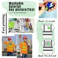 thumbnail image 3 of High Visibility Reflective Safety Shirts Custom Your Logo Hi Vis t Shirts Neon Quick Dry Outdoor Work Shirts, 3 of 7