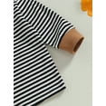 thumbnail image 6 of Bagilaanoe 2pcs Toddler Baby Boys Long Pants Set Long Sleeve Striped T-Shirts Tops + Sweatpants 6M 12M 18M 24M 3T Kids Casual Outfits, 6 of 8