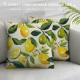 thumbnail image 3 of Shiartex  Lemon Pillow Covers Summer Farmhouse Throw Pillow Case Watercolor Cushion Cover Yellow Home Sweet Home Love Decorative Pillow Case Lemon Cover for Home Office Sofa,Multi-Size, 3 of 5