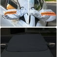 thumbnail image 4 of BotaniNest 4 Layer Windshield Cover Thermal Insulation & Frost With Easy Installation, 4 of 6