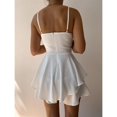 thumbnail image 4 of Kcodviy Robe à Bretelles Unie Robe Décontractée pour Femmes Été Robes Juniors Robes d'Été pour Femmes Travail Robes Décontractées pour Femmes Décontractées Longues Robes pour Femmes, 4 of 5