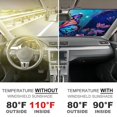 thumbnail image 4 of PHYHOO Windshield Sun Shade, Car Front Window Shades Cute Sunshade Cover Sun Visor Shield Block Automotive Interior Protector Blocks UV Rays 51x28in, 4 of 7