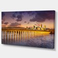 thumbnail image 2 of Pennsylvania Railroad Bridge Skyline - Impression sur Toile Paysage, 2 of 3