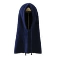 thumbnail image 1 of Drawstring Hooded Scarf Keeps Neck Warm, Faux Fur Hat and Infinity Scarf Bag, 1 of 5