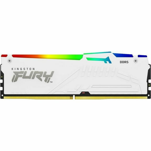 Kingston FURY Beast RAM Module - For Motherboard - 32 GB (2 x 16GB) - RGB - DDR5-6000/PC5-48000 DDR5 SDRAM - 6000 MHz Single-rank Memory