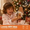 thumbnail image 4 of Glowing Christmas Story Ornament,Light Up Mini Holiday Scene,Christmas Tree Hanging Ornaments,Christmas Scene In Clear Acrylic Ball,Festive Keepsake Gift for Home Christmas Xmas Party Decoration, 4 of 8