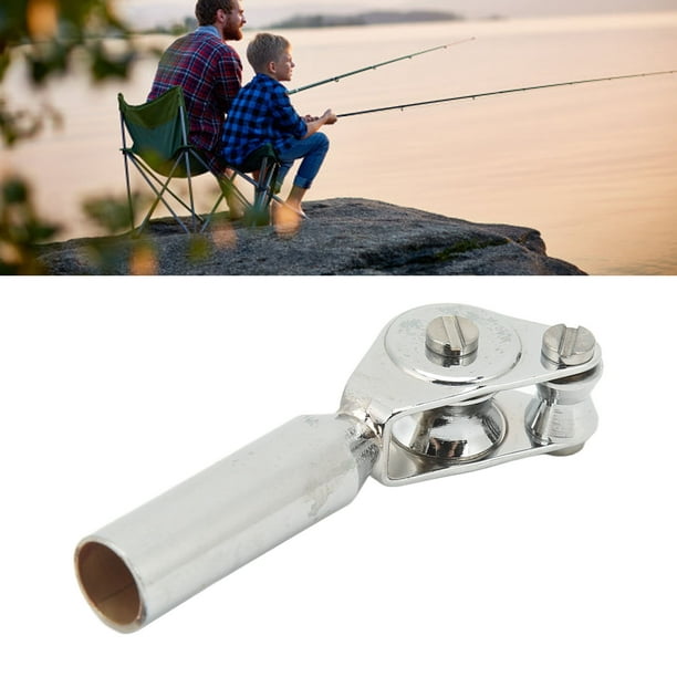 Fishing Double Pulley Guide,Fishing Roller Guide Aluminium Fishing