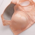 thumbnail image 3 of Women's Plus Size Lace Bra Wireless Front Closure Wide Strap Tank Bra Women Comfy Everyday Tops, 3 of 9