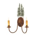 thumbnail image 1 of Aplique de pared de 14.5" de ancho, Pines altos, 2 LT MEYDA 29463, 1 of 1
