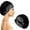Black, variant on Women's Silky Satin Head Scarf Hair Wrap Cap Hat Headband Sleeping Bonnet