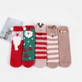 thumbnail image 3 of American Trends Fuzzy Socks for Women Warm Winter Slipper Socks Soft Casual Sleeping Socks Cozy Crew Socks, 3 of 5