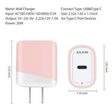 USB C Charger Wall Charger Block,AILKIN PD 20W Type C Block Charger ...
