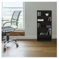 thumbnail image 3 of SONGMY Jaya 4-Tier Multimedia Storage Tower, Espresso, 3 of 7