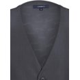 thumbnail image 5 of Gioberti - Chaleco formal para hombre, color carbón, talla 5XL, 5 of 5