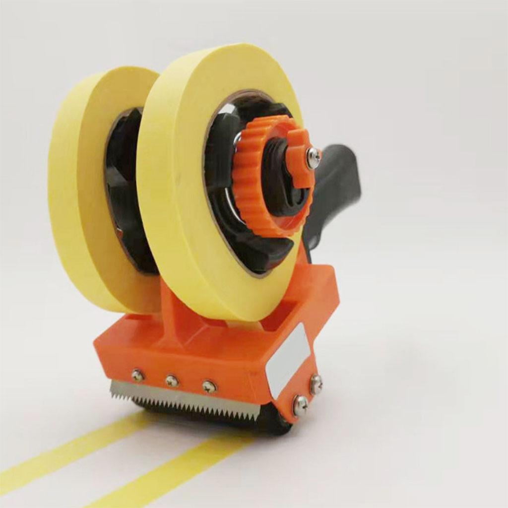 Masking Tape Dispenser Saves Time And Frustration on Your Painting . Quick And -Handed Application Tool Creates Crisp, Clean Lines