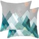 thumbnail image 1 of Funda de almohada NQ 45 x 45 cm Juego de 2 con cremallera decorativa blanca, 1 of 5