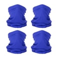 thumbnail image 1 of Uxcell Foulard de Cou, Lot de 4 Respirantes et Rafraîchissantes pour Cyclisme Course, Bleu, 1 of 7