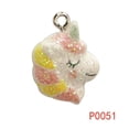 thumbnail image 1 of Accesorios de resina de dibujos animados, joyería DIY, collar, pulsera, colgante de ojo de oveja, funda para teléfono móvil, parche, accesorios para el cabello para niños, 100 piezas, 1 of 1