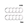 thumbnail image 1 of 10PCS Tinplate Sealing Lids Glass Jar Storage Canning Lids Regular Wide Mouth Split-type Lids Kitchen Food Container Covers, 1 of 2