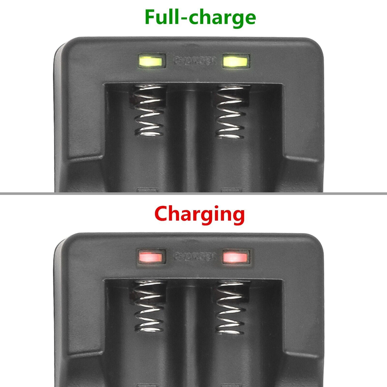 Kastar 4-Pack Battery and AC Wall Charger Replacement for Feiyu AK2000 Gimbal Stabilizer, Feiyu AK4000 Gimbal Stabilizer, Feiyu AK4500 Gimbal Stabilizer, Other SJ8 Household Devices